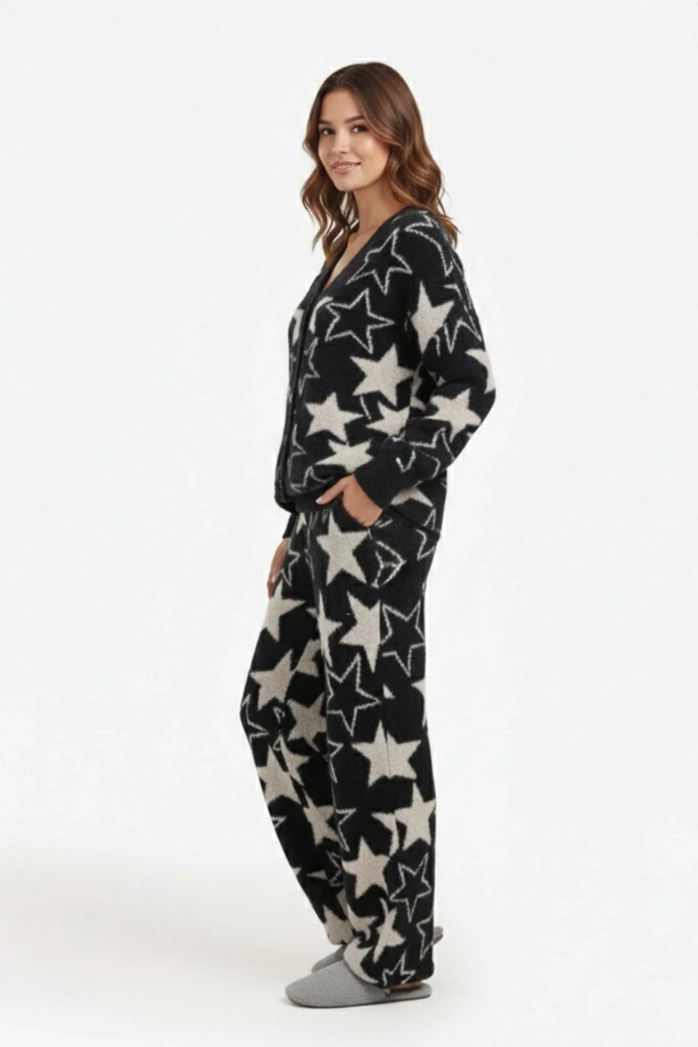 Stars Print Pyjama Set - Carina - Babazzaro
