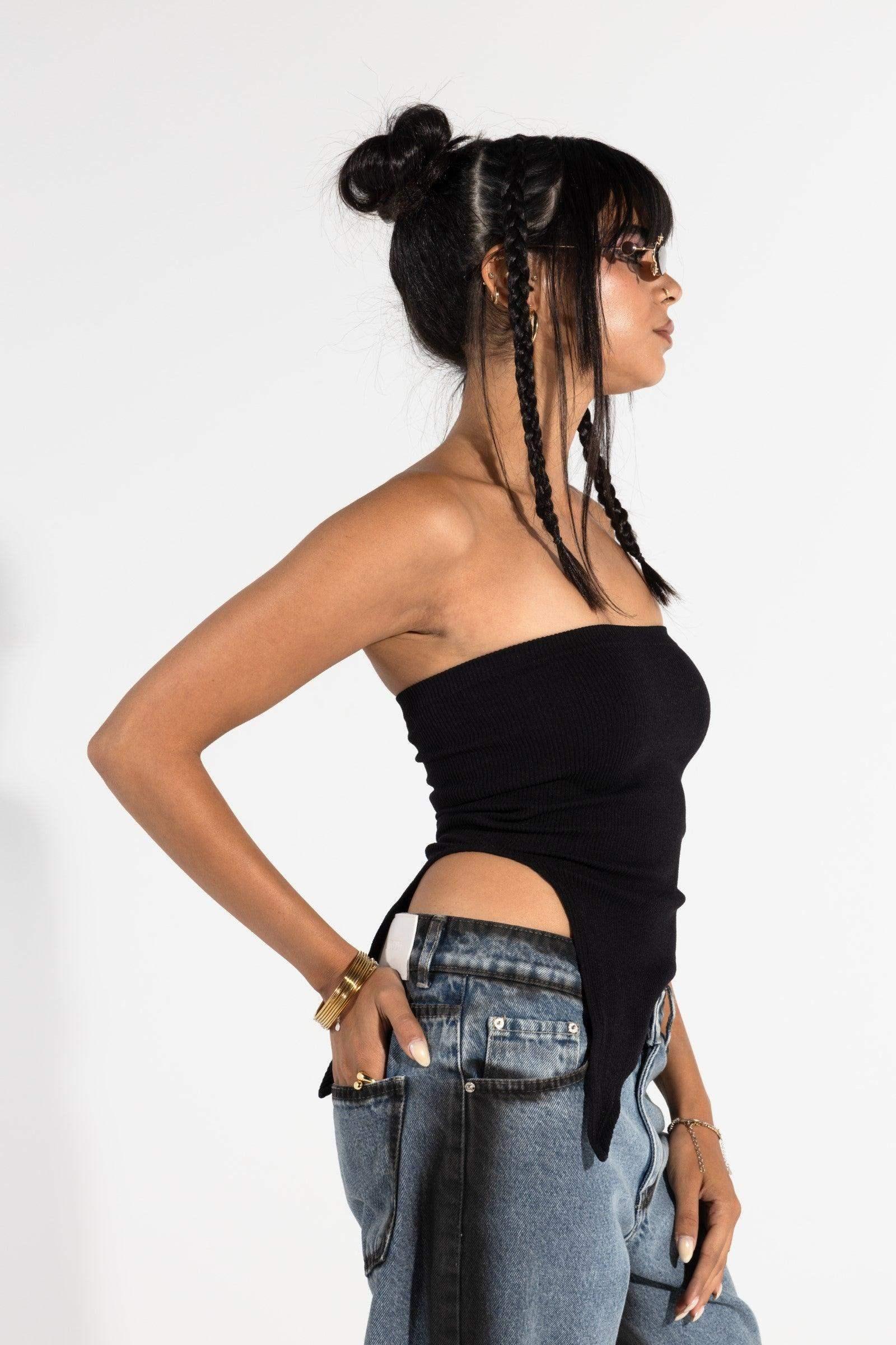Carina - Strapless - Black 1