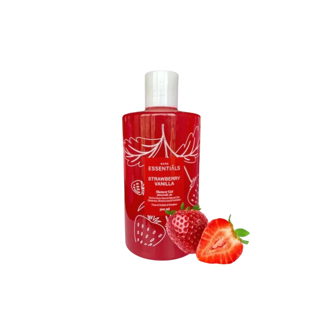 Strawberry Vanilla Shower Gel - Essentials - Babazzaro