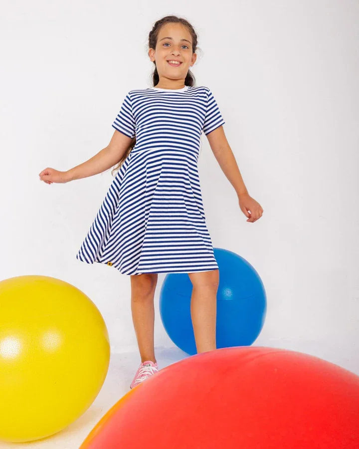 Colour Capsules - Striped Twirly Dress 7