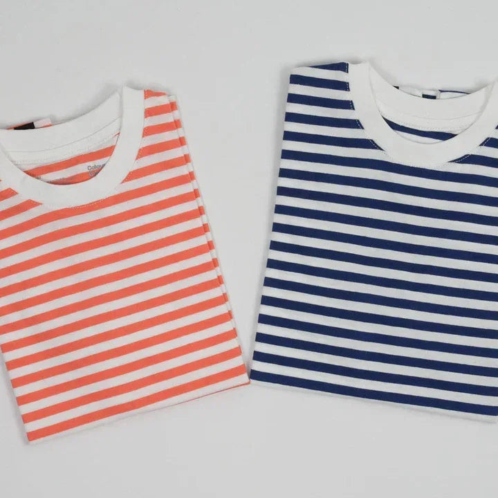 Striped Crewneck Tee - Colour Capsules - Babazzaro