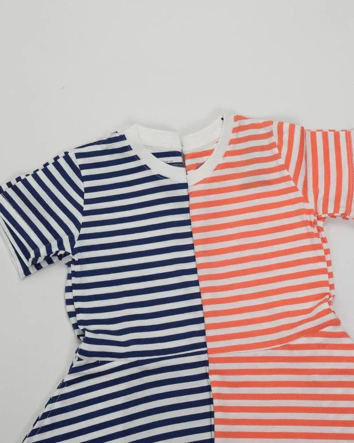 Striped Twirly Dress - Colour Capsules - Babazzaro