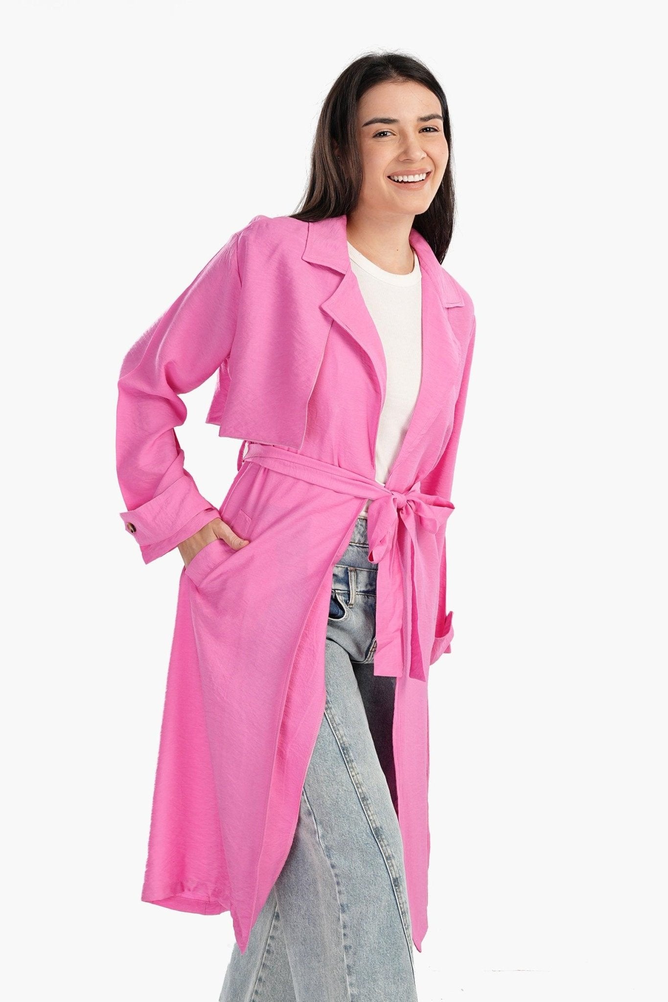 Summer Lightweight Trench Coat - Clue - Babazzaro