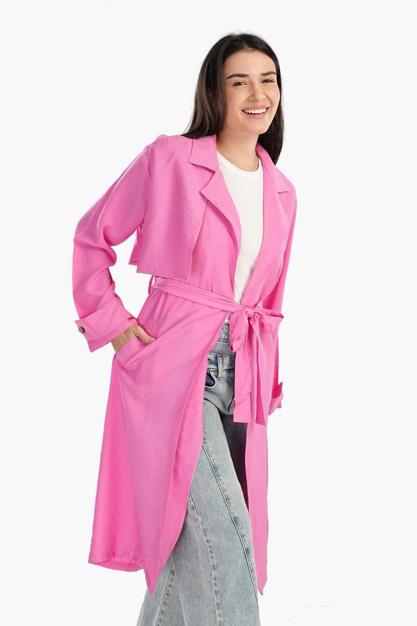 Summer Lightweight Trench Coat - Clue - Babazzaro