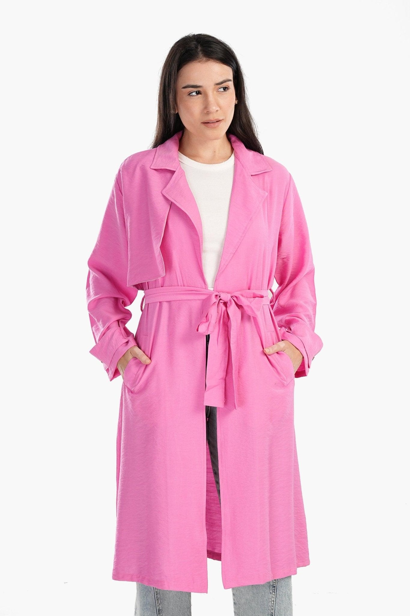 Summer Lightweight Trench Coat - Clue - Babazzaro
