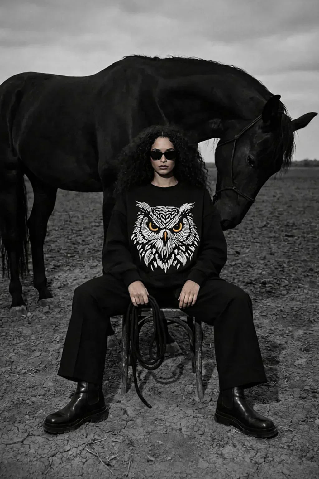 Sweatshirt Queen of the night - Mexici - Babazzaro