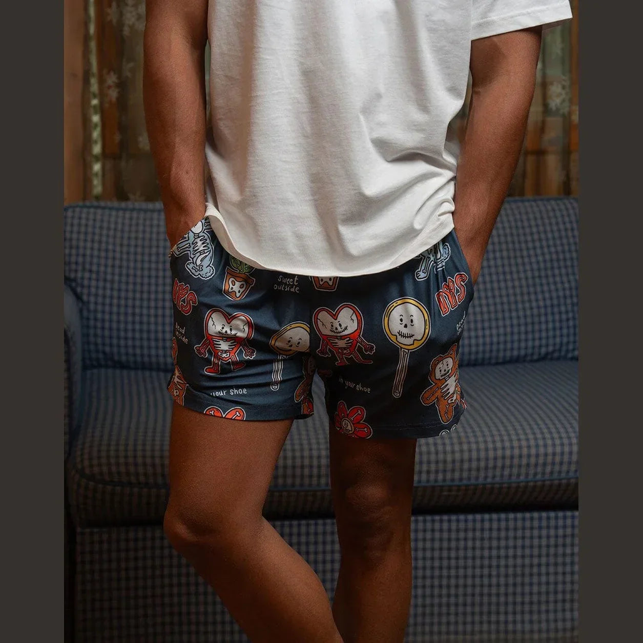 Sweet Outside Dead Inside Pshorts - In your shoe - Babazzaro