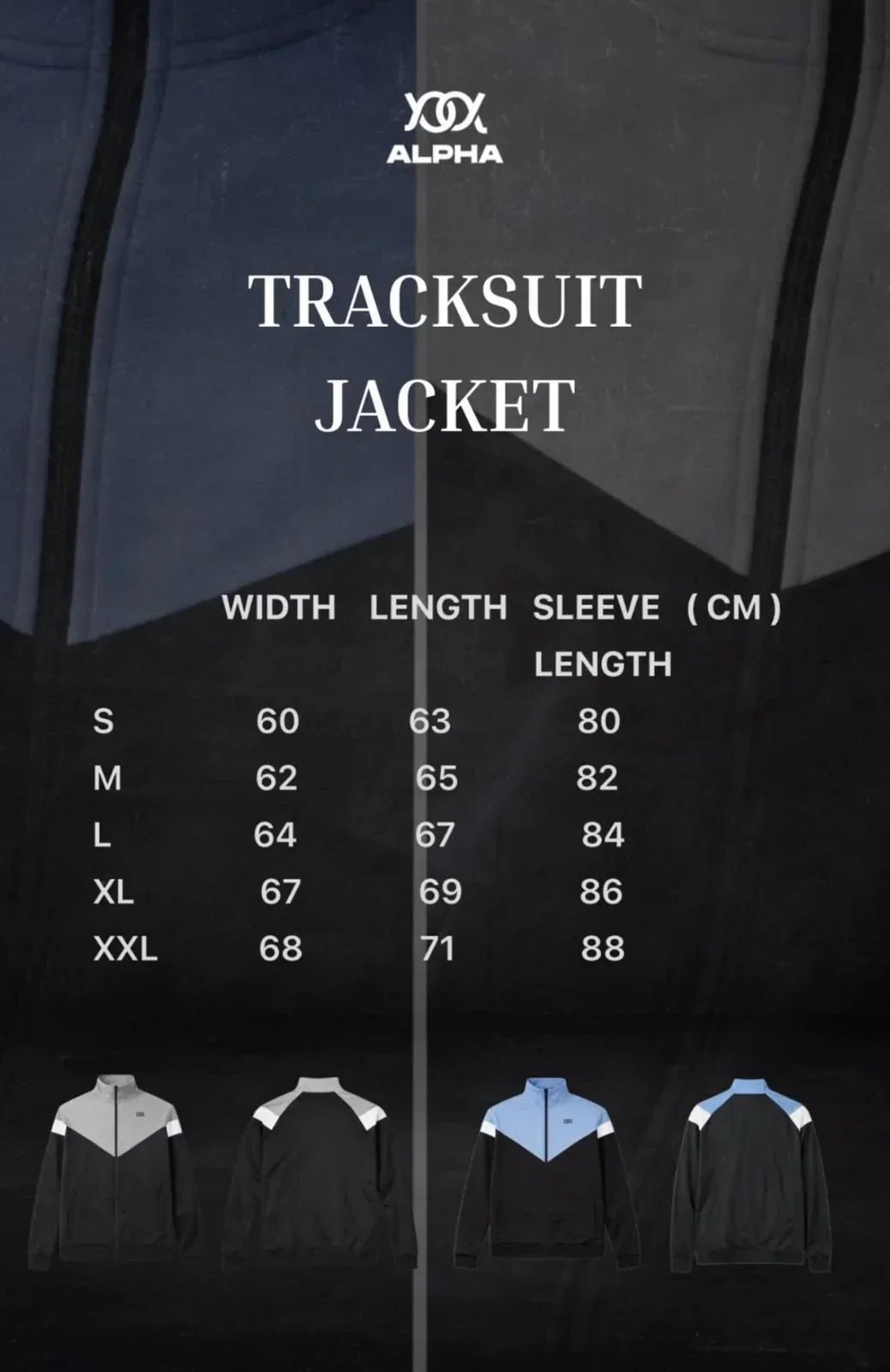 Tracksuit Jacket 1 - Alpha Sportswear - Babazzaro