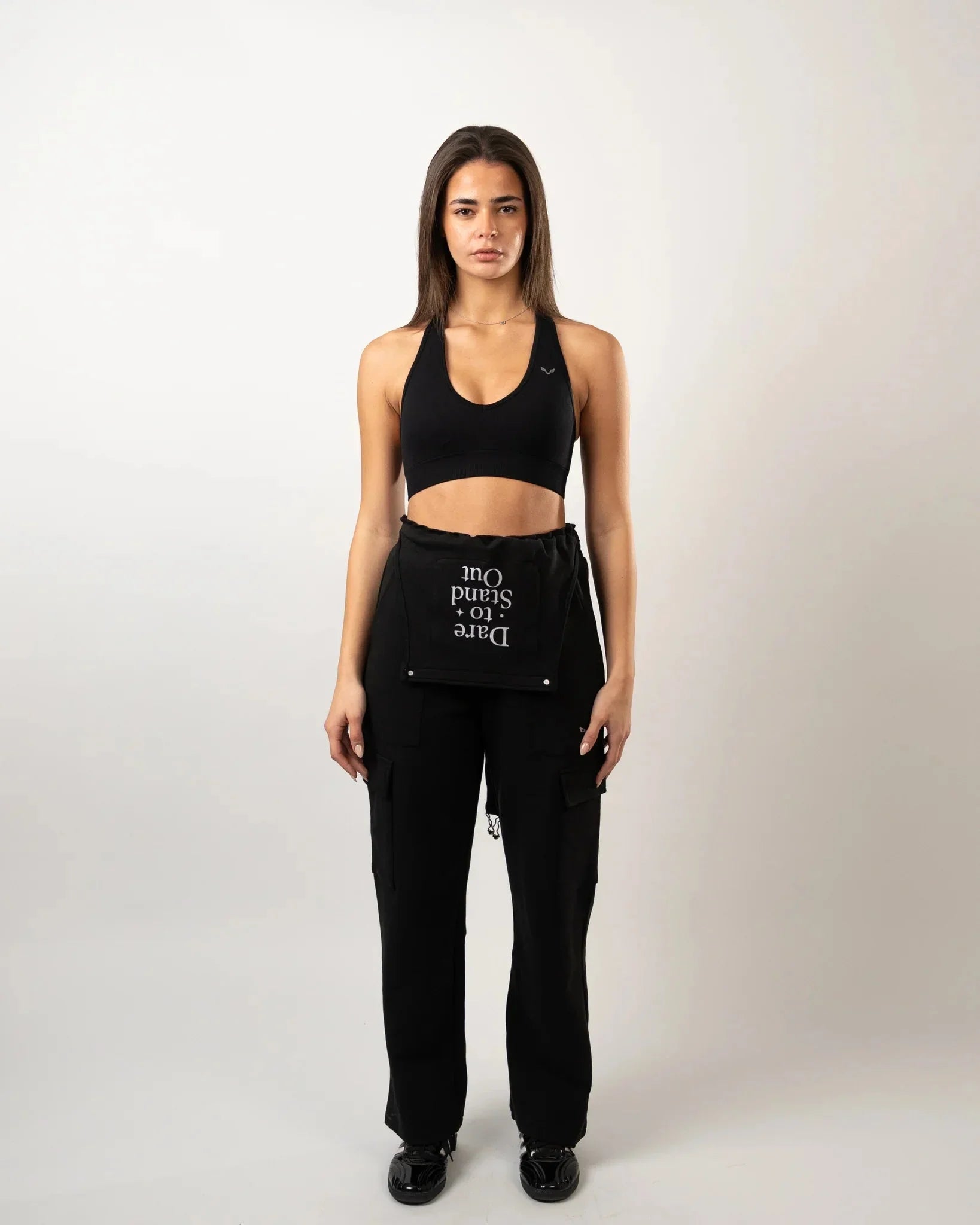 Transform Cargo Jumpsuit Black - Bfeerce - Babazzaro