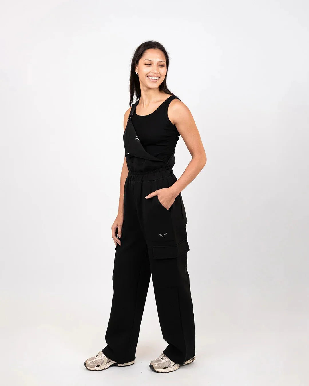 Transform Cargo Jumpsuit Black - Bfeerce - Babazzaro