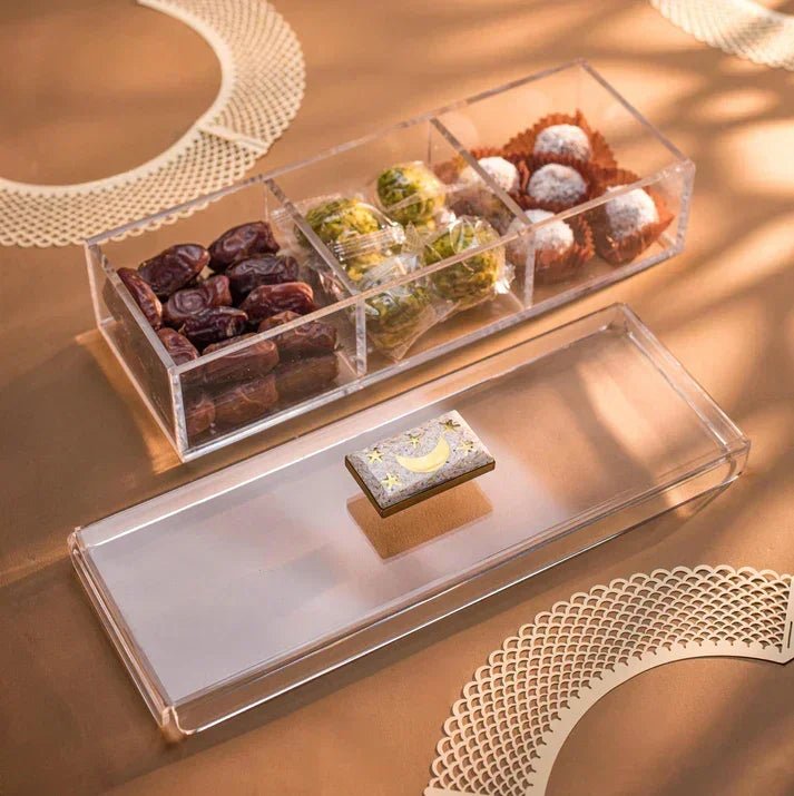 Trio Pearl Box - Crescent - Rechote - Babazzaro