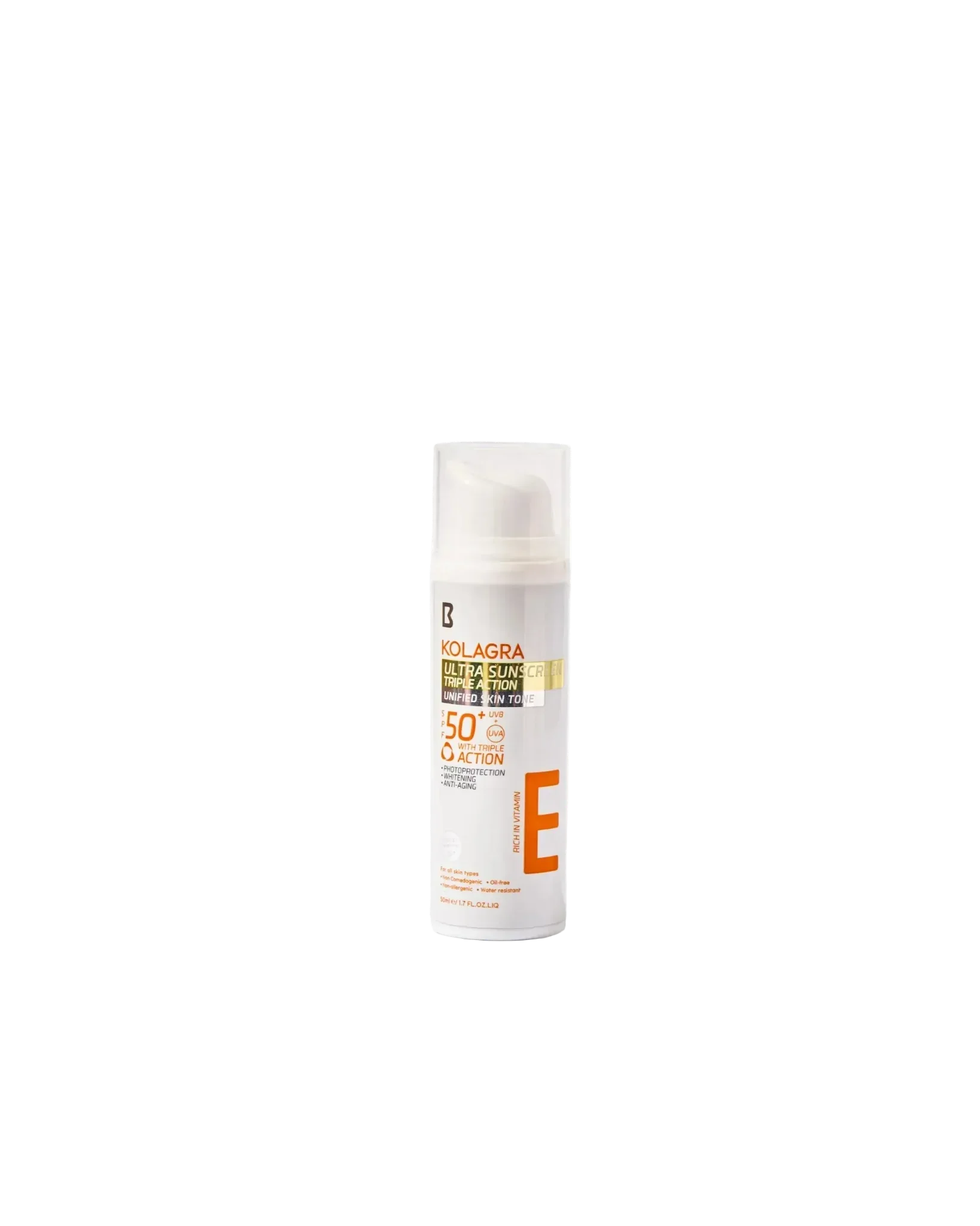 Biostream - Kolagra MulticolorUltra Sunscreen Triple action SPF50+ 1