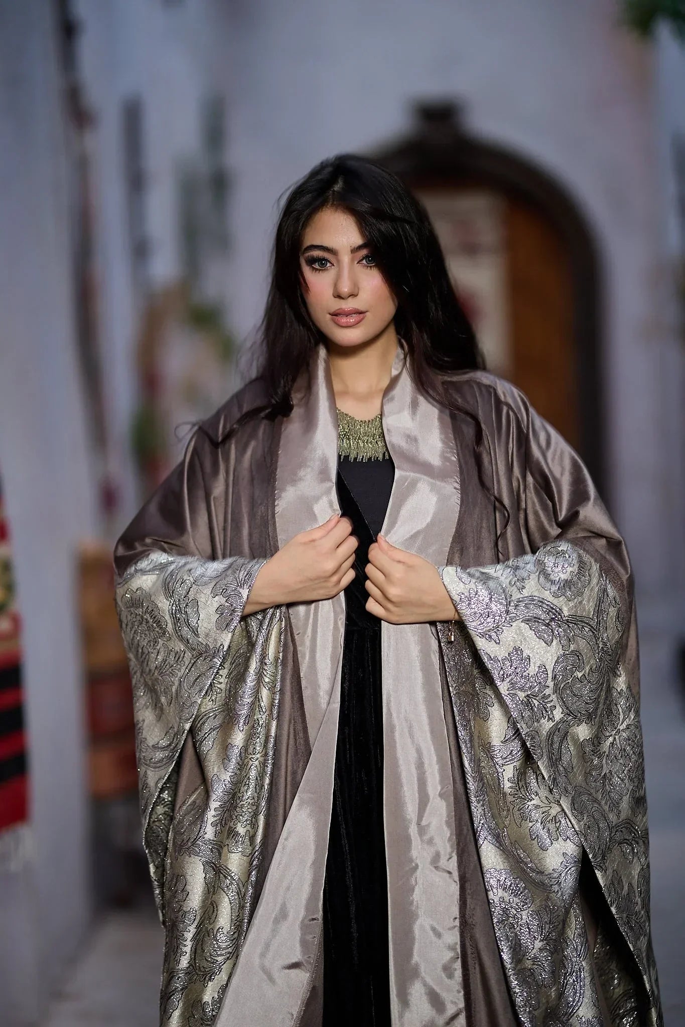 Velvet shawl - Dress Code - Babazzaro
