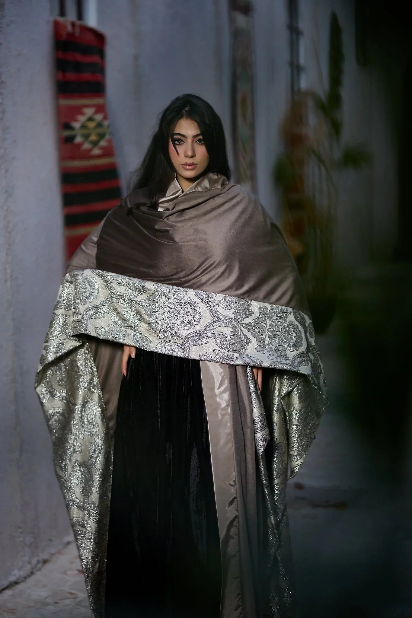Velvet shawl - Dress Code - Babazzaro