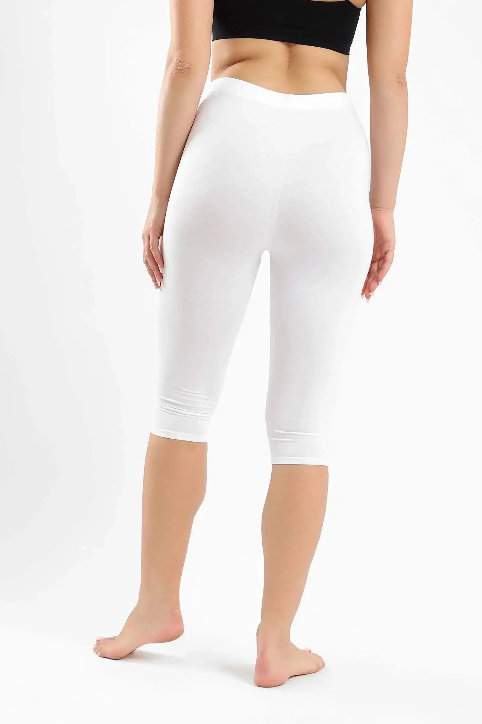 Carina - Viscose Capri Leggings 8