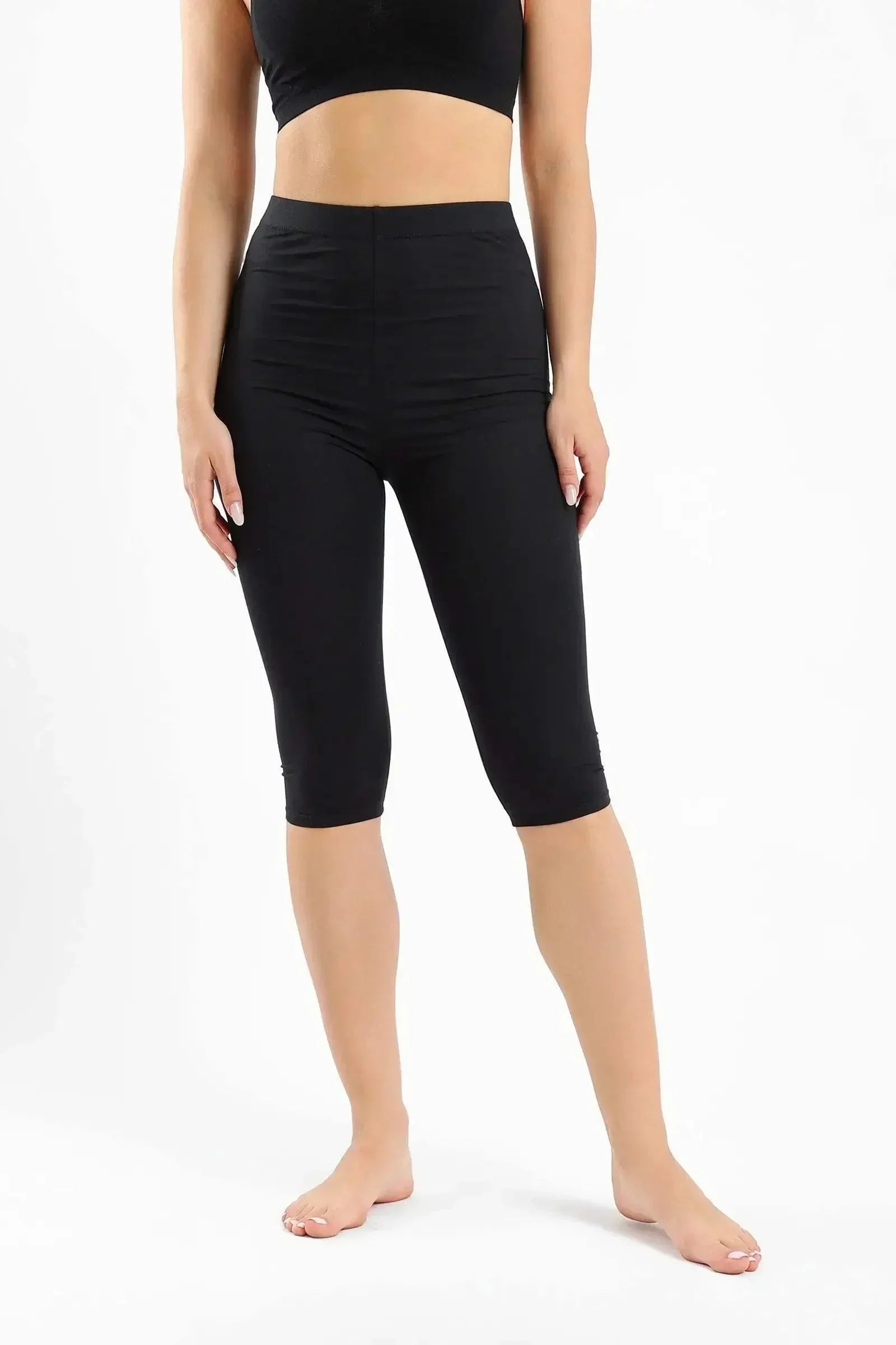 Carina - Viscose Capri Leggings 4
