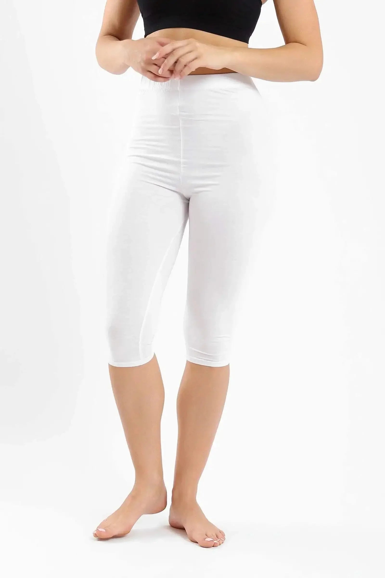 Carina - Viscose Capri Leggings 6