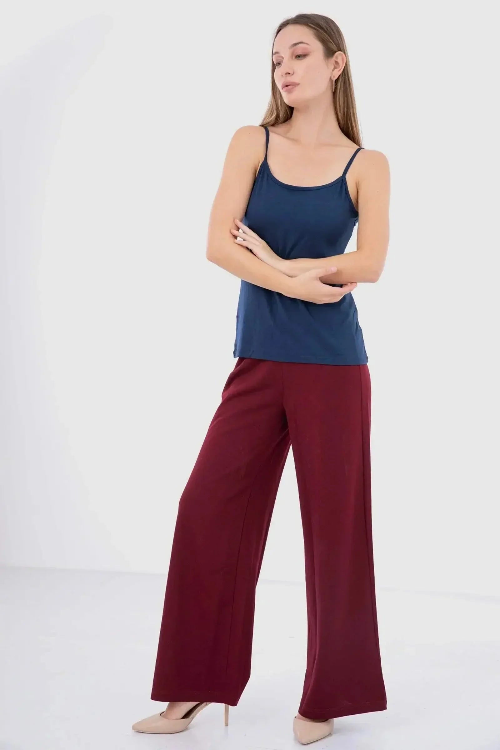 Carina - Viscose Sleeveless Tank Top 21