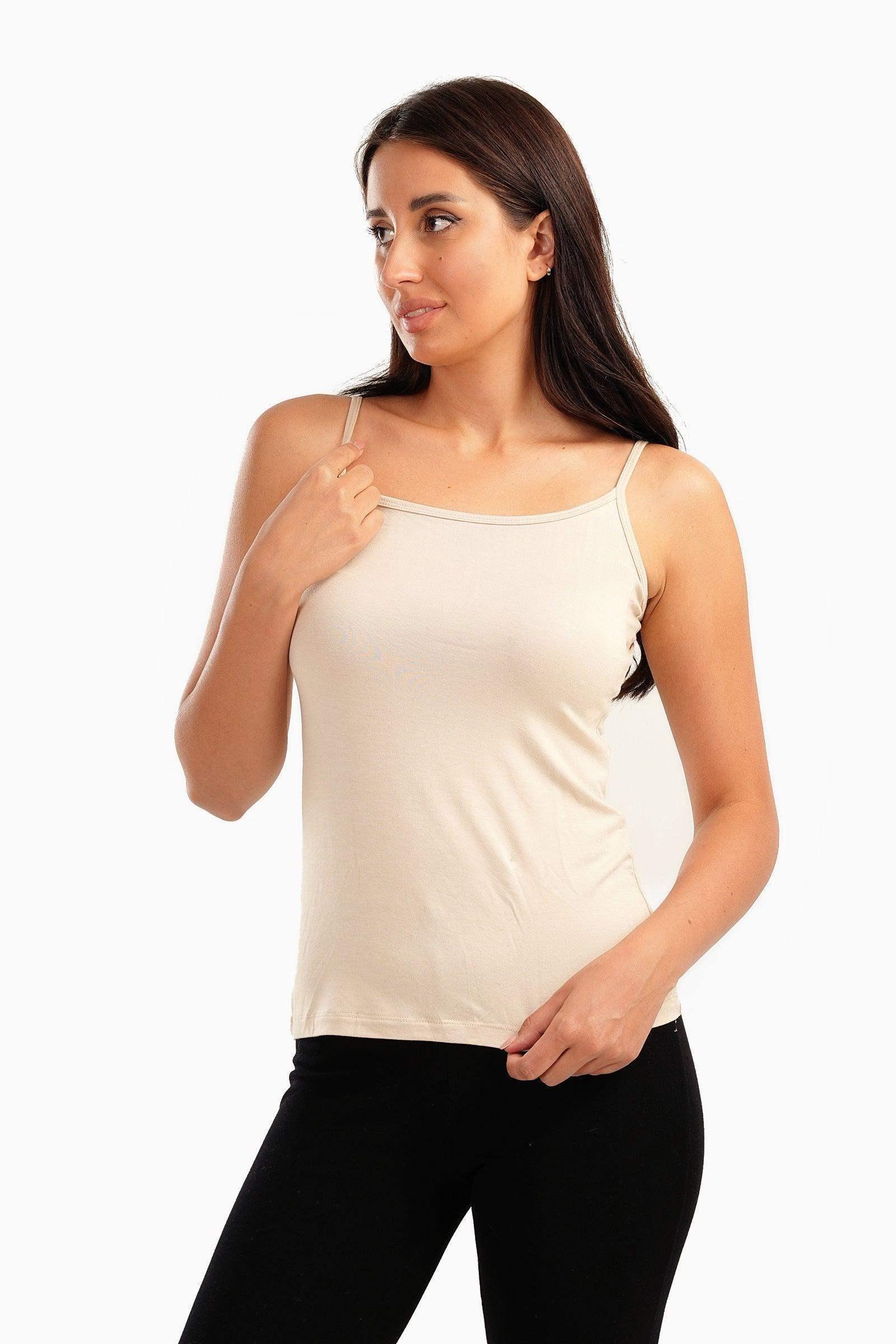 Carina - Viscose Sleeveless Tank Top 22