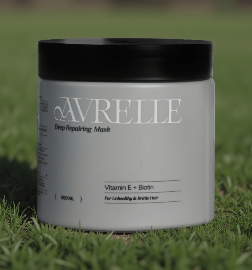 Vitamin E + Biotin Hair Mask - Avrelle - Babazzaro