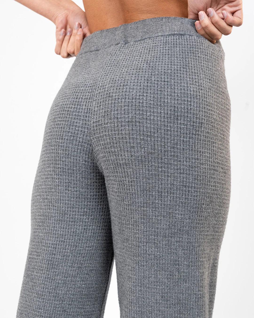 Waffle - Luxe Pants Grey - Bfeerce - Babazzaro