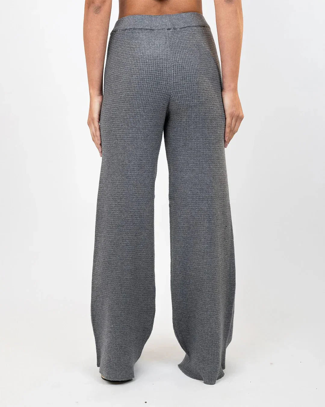 Waffle - Luxe Pants Grey - Bfeerce - Babazzaro