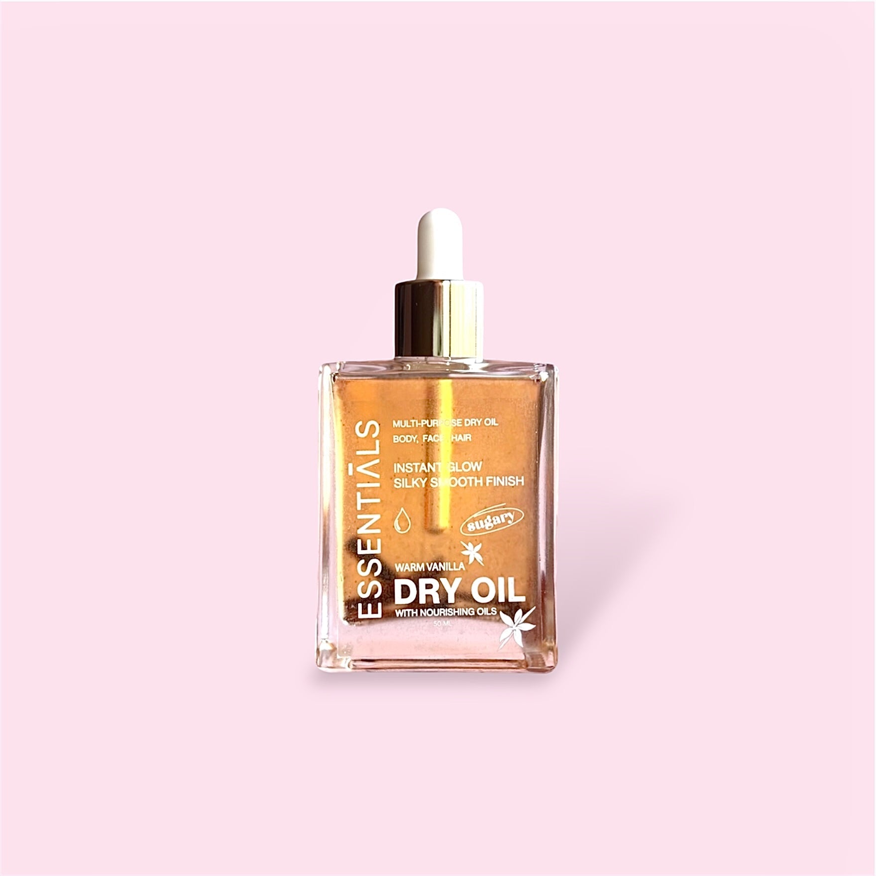 Warm Vanilla Multipurpose Dry Oil - Essentials - Babazzaro