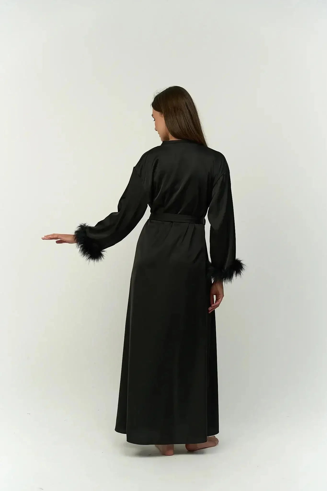 Carina - Wide Sleeve Long Robe 1