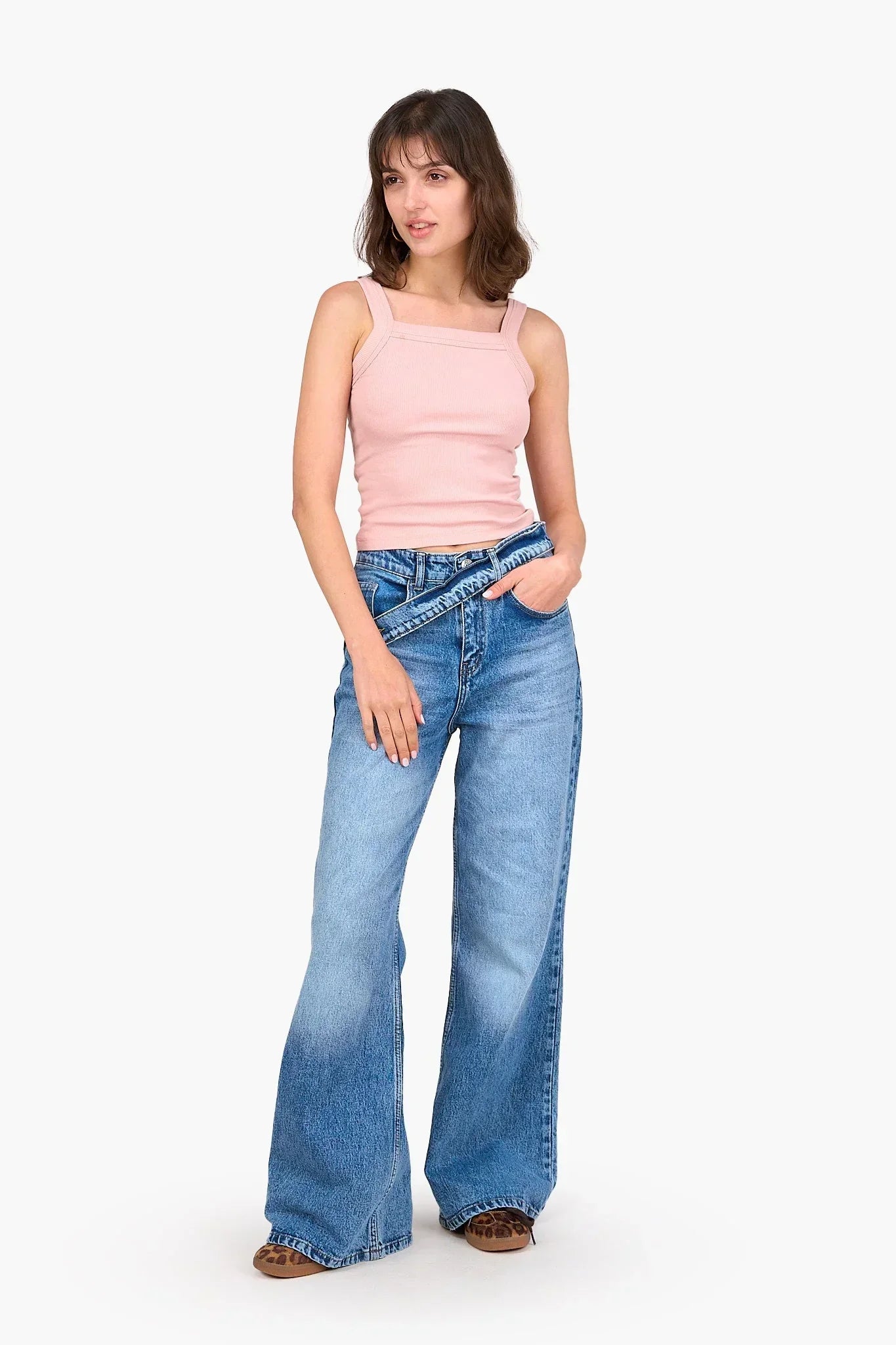 Clue - Square Neck Ribbed Top 12