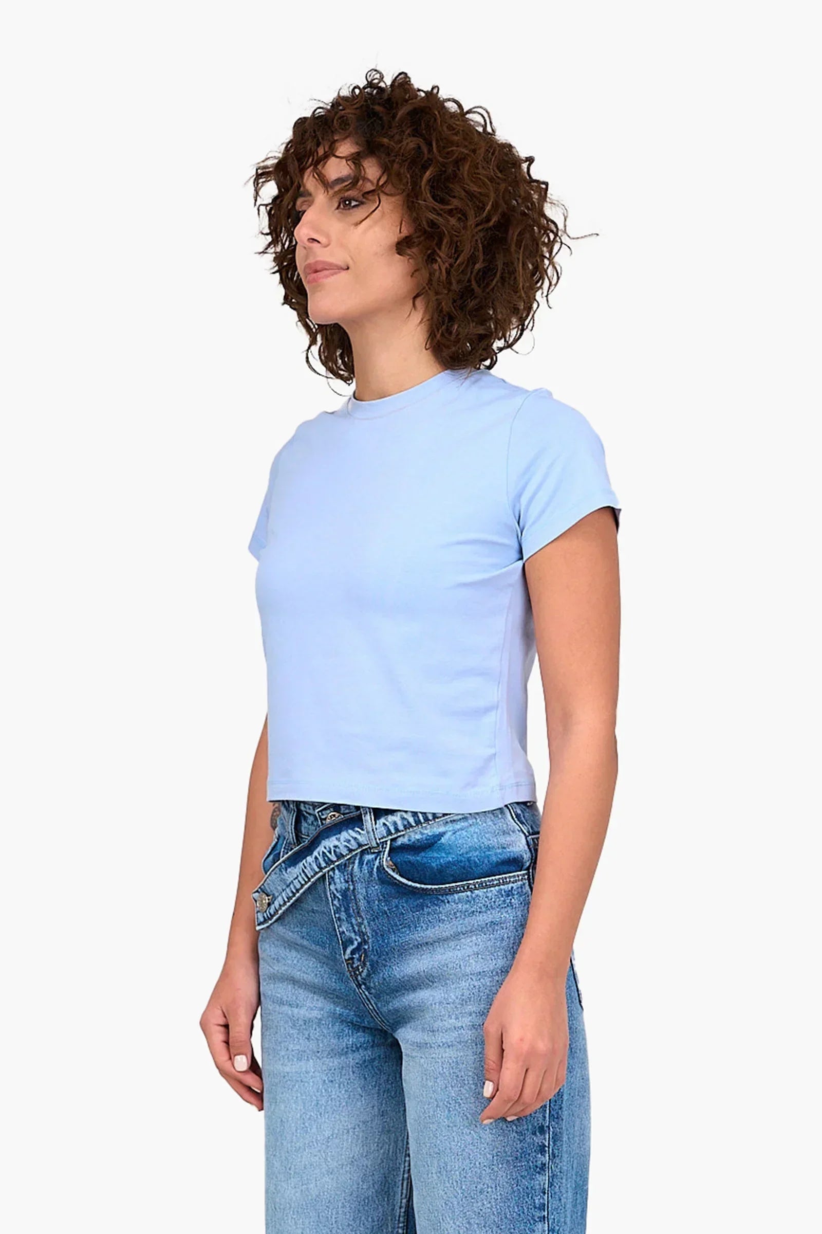 Clue - Plain Cropped Top 1
