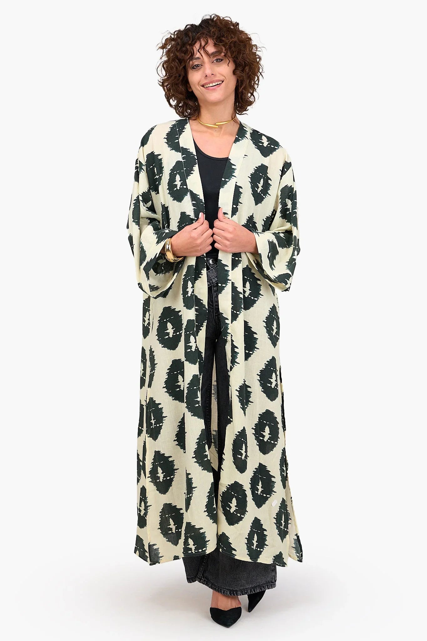 Clue - Elegant Flow Tencel Kimono 2