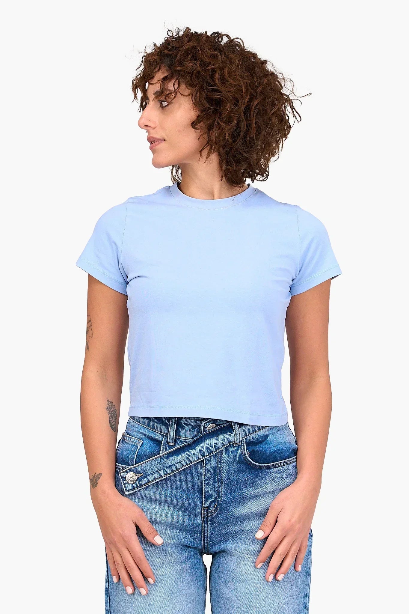 Clue - Plain Cropped Top 2