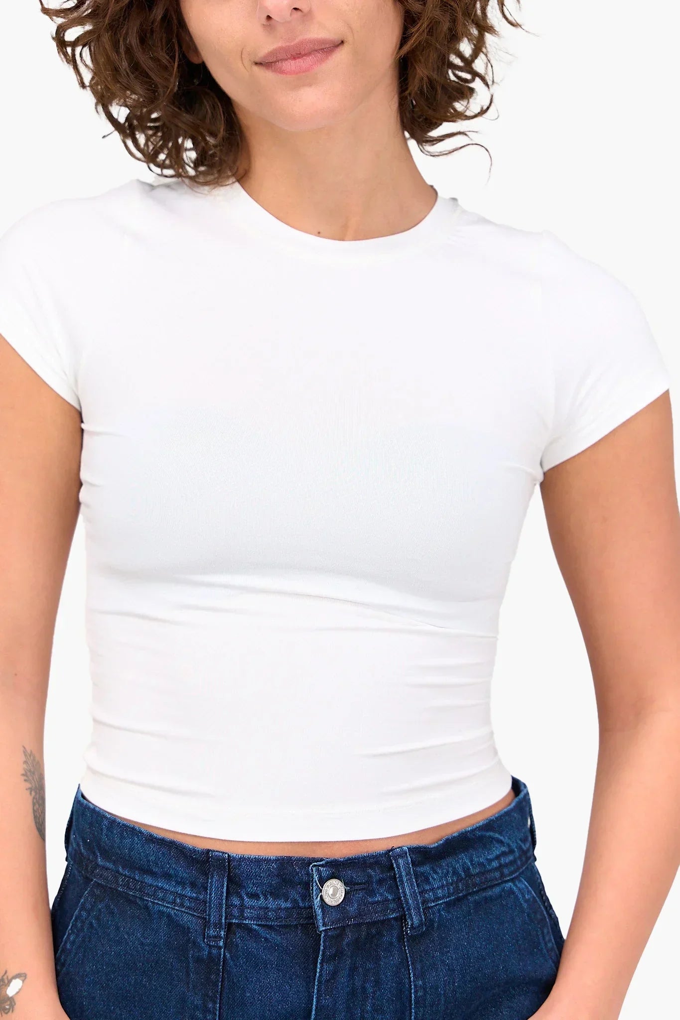 Clue - Round Neck Crop Top 4