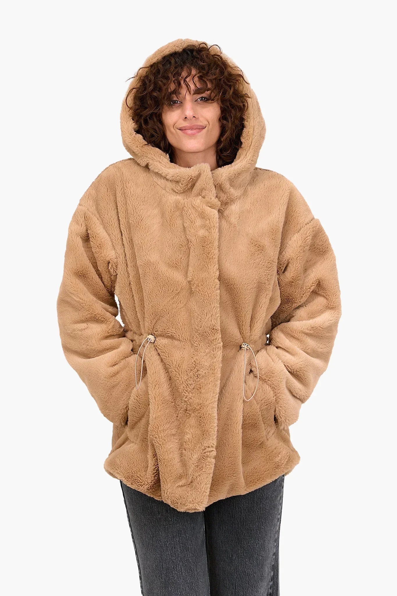 Clue - Wool Blend Hooded Jacket 1