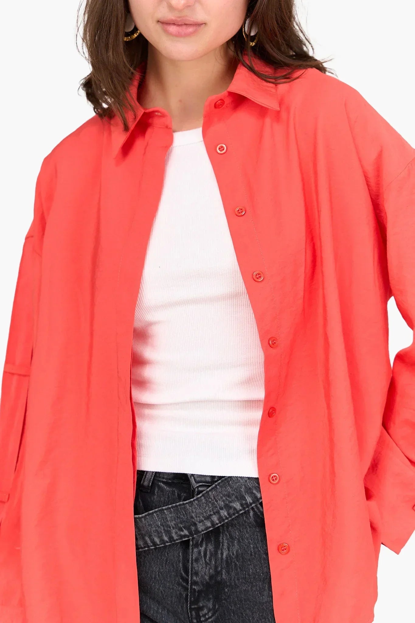 Clue - Watermelon Tencel Shirt 4