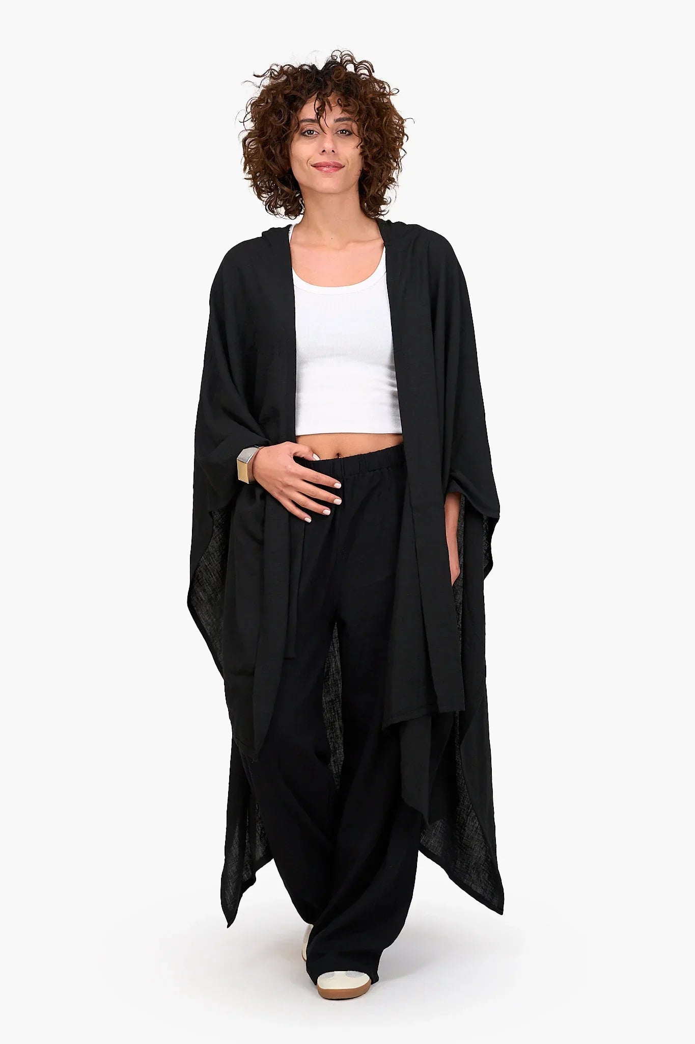 Hooded One Size Kimono - Clue 6
