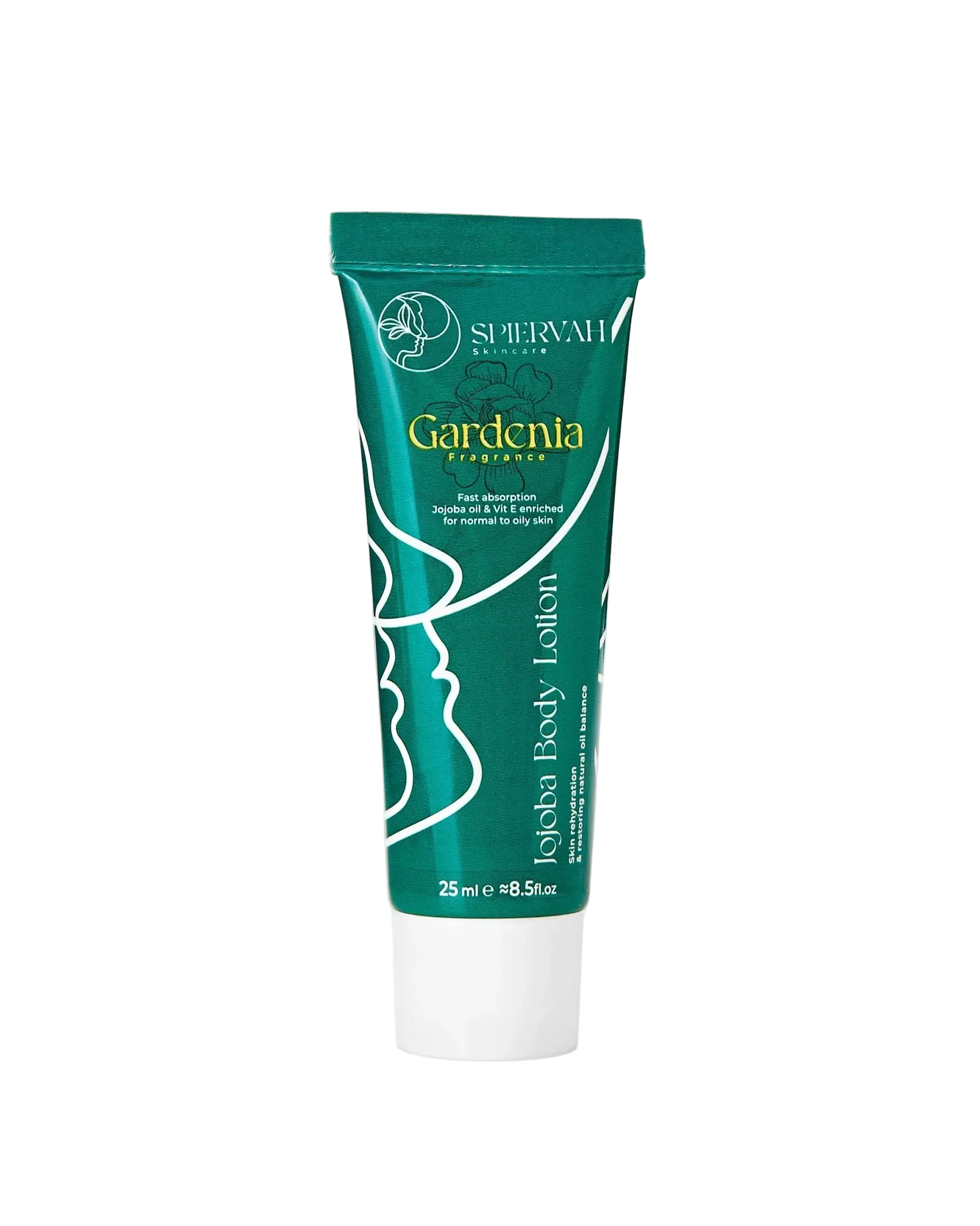 Spiervah Jojoba Body Lotion - Gardenia- 25 ml Travel Size