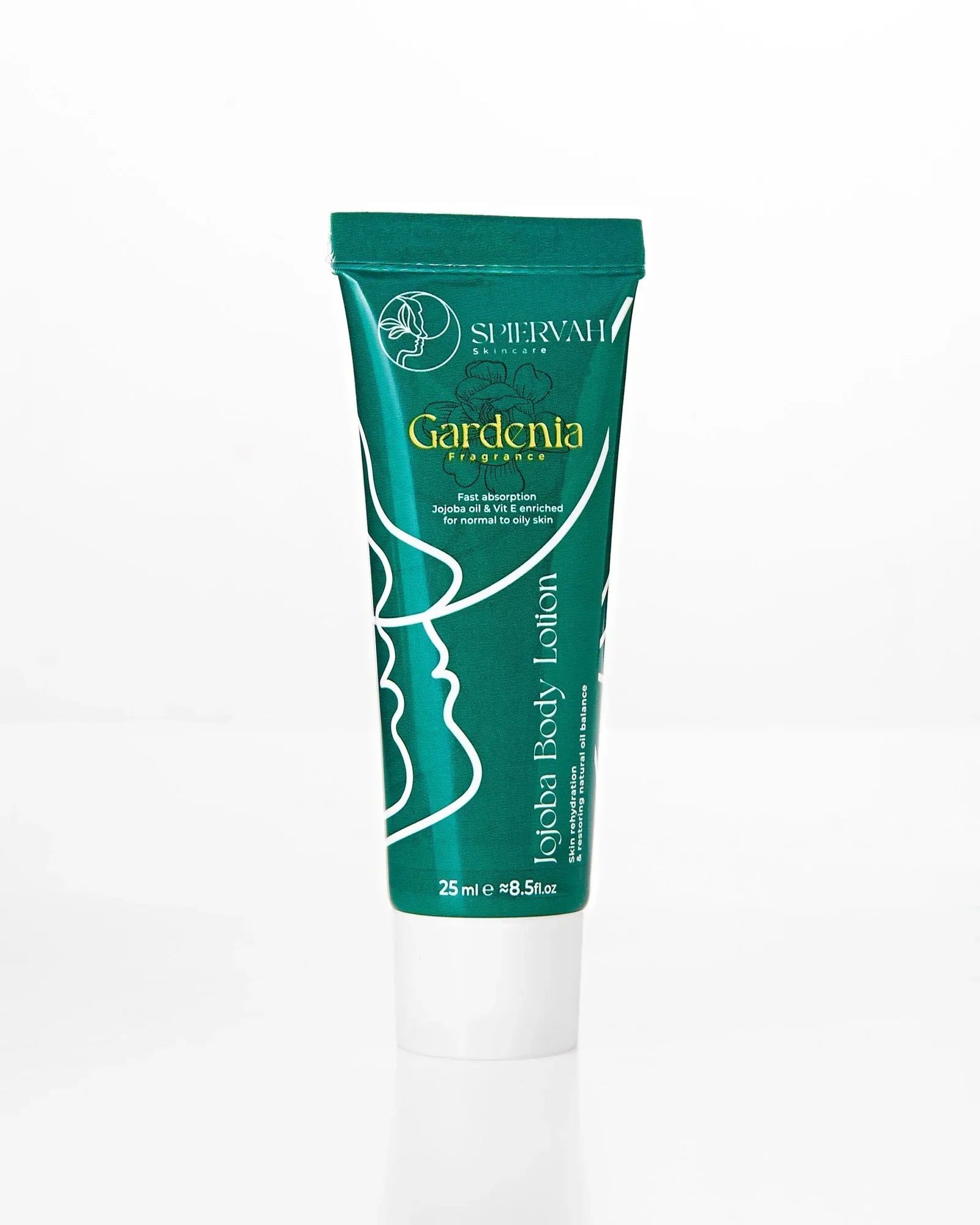 Spiervah Jojoba Body Lotion - Gardenia- 25 ml Travel Size