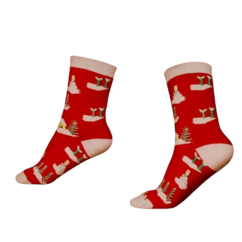 Winter Time - Comedy Socks - Babazzaro