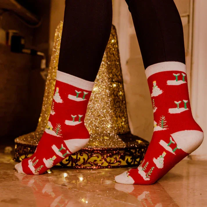 Winter Time - Comedy Socks - Babazzaro