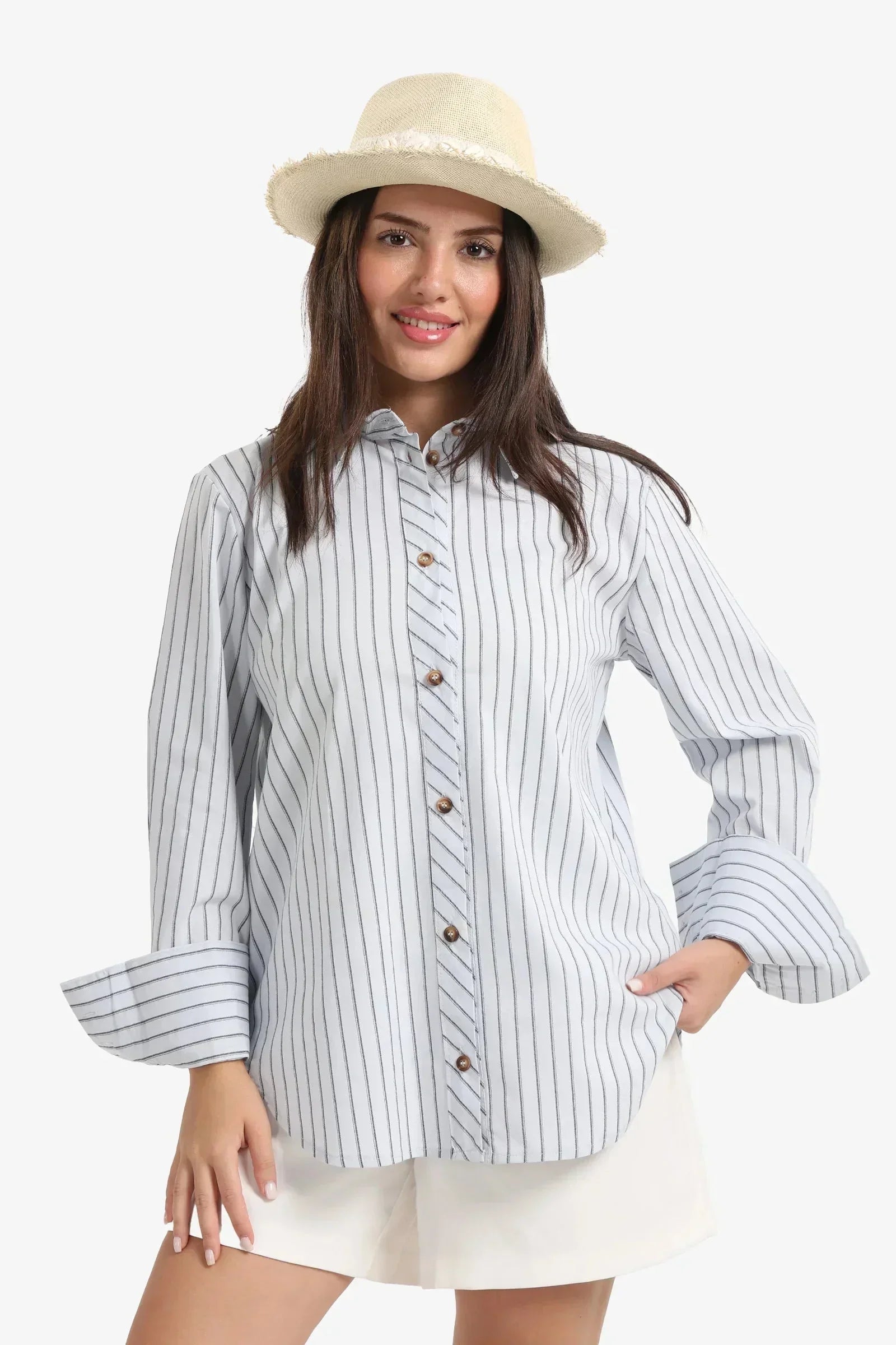 Summer Tops Edit featuring women’s summer shirts, blouses, and outfit-building tops from Babazzaro