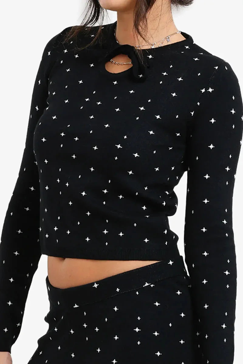 Carina - Pyjama Set with Keyhole Cutout 9