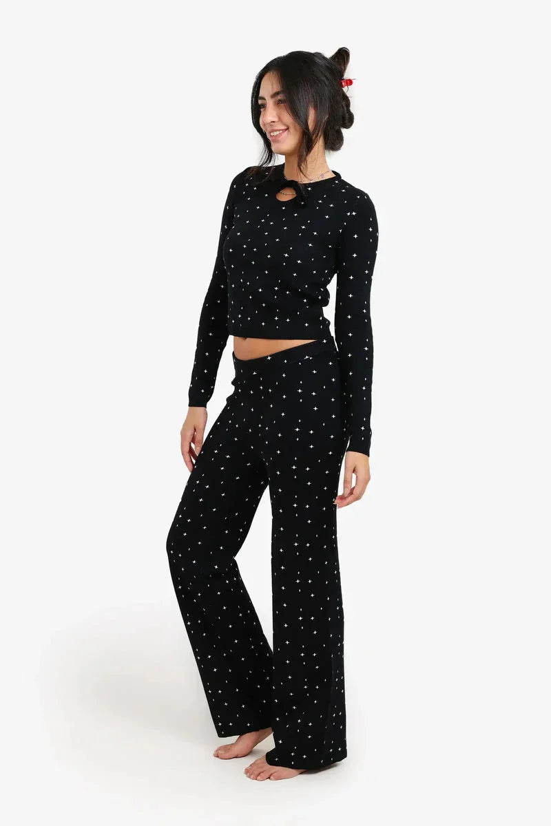 Carina - Pyjama Set with Keyhole Cutout 3