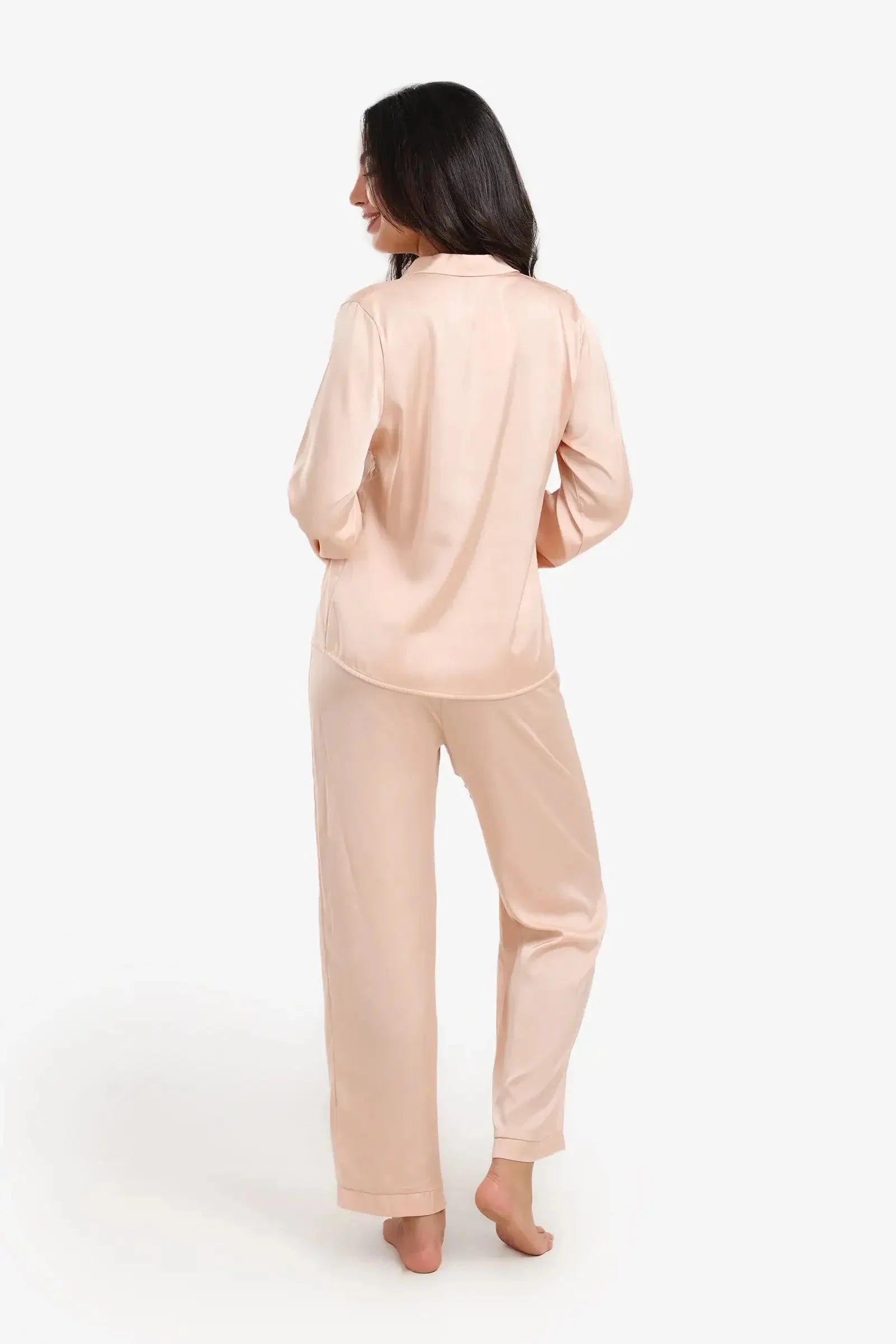 Carina - Classic Satin Pyjama Set 4