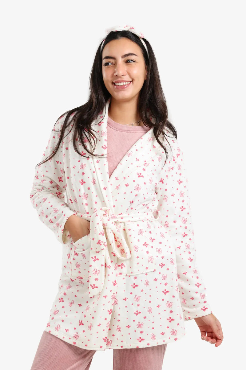 Carina - All Over Printed Robe
