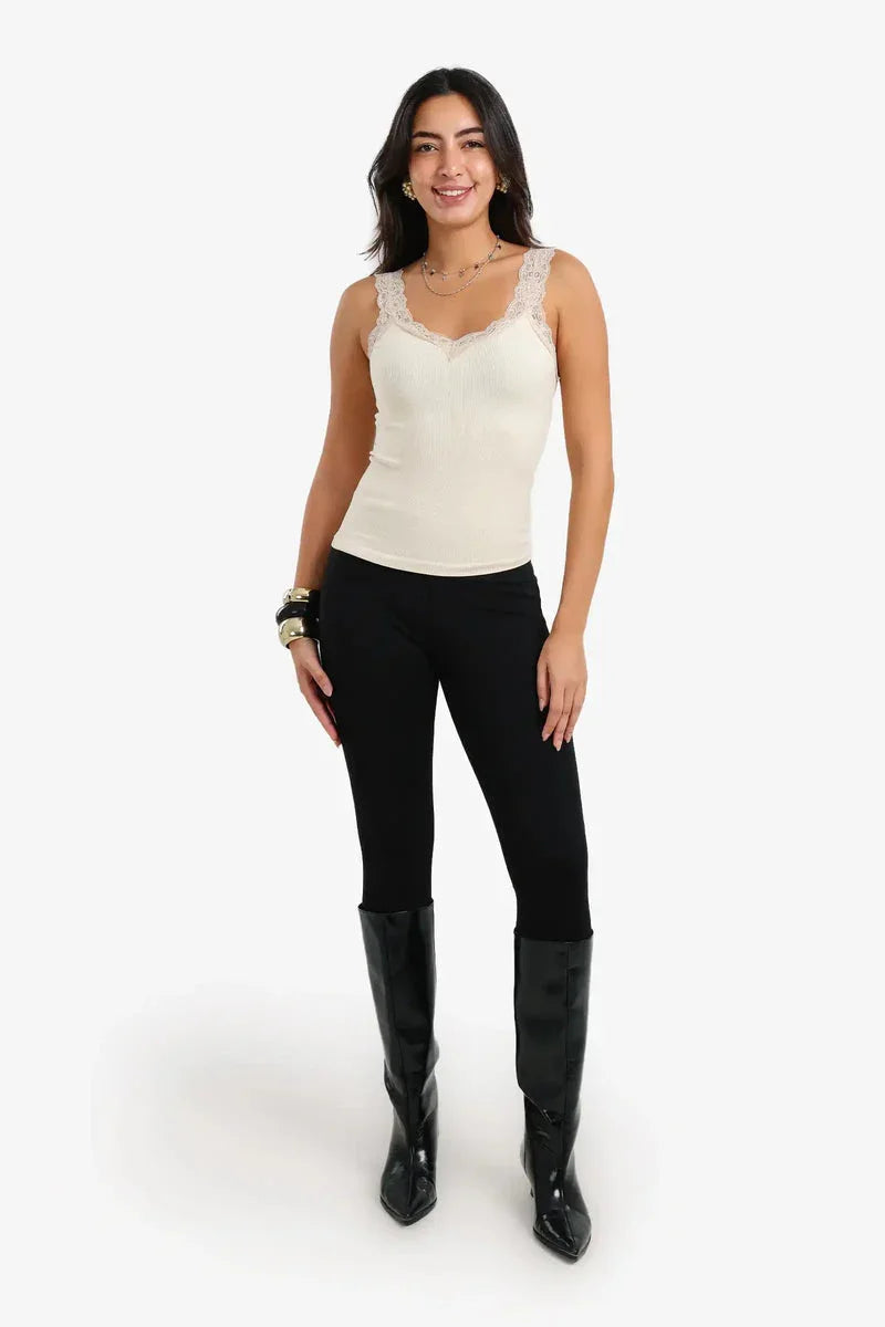 Carina - Wide Waist Leggings 1