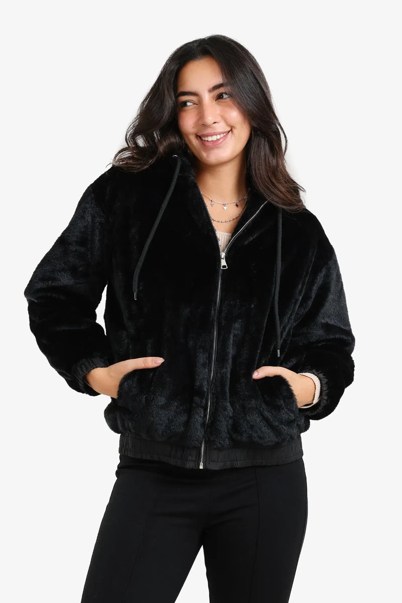 Carina - Sherpa Hooded Jacket