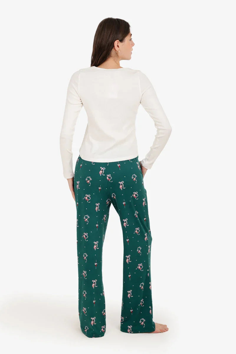 Carina - Wide-Neck Pyjama Set 4