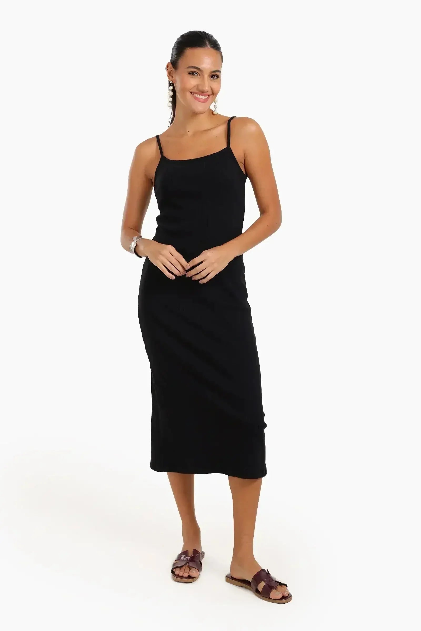 Carina - Ribbed Midi Dress 5