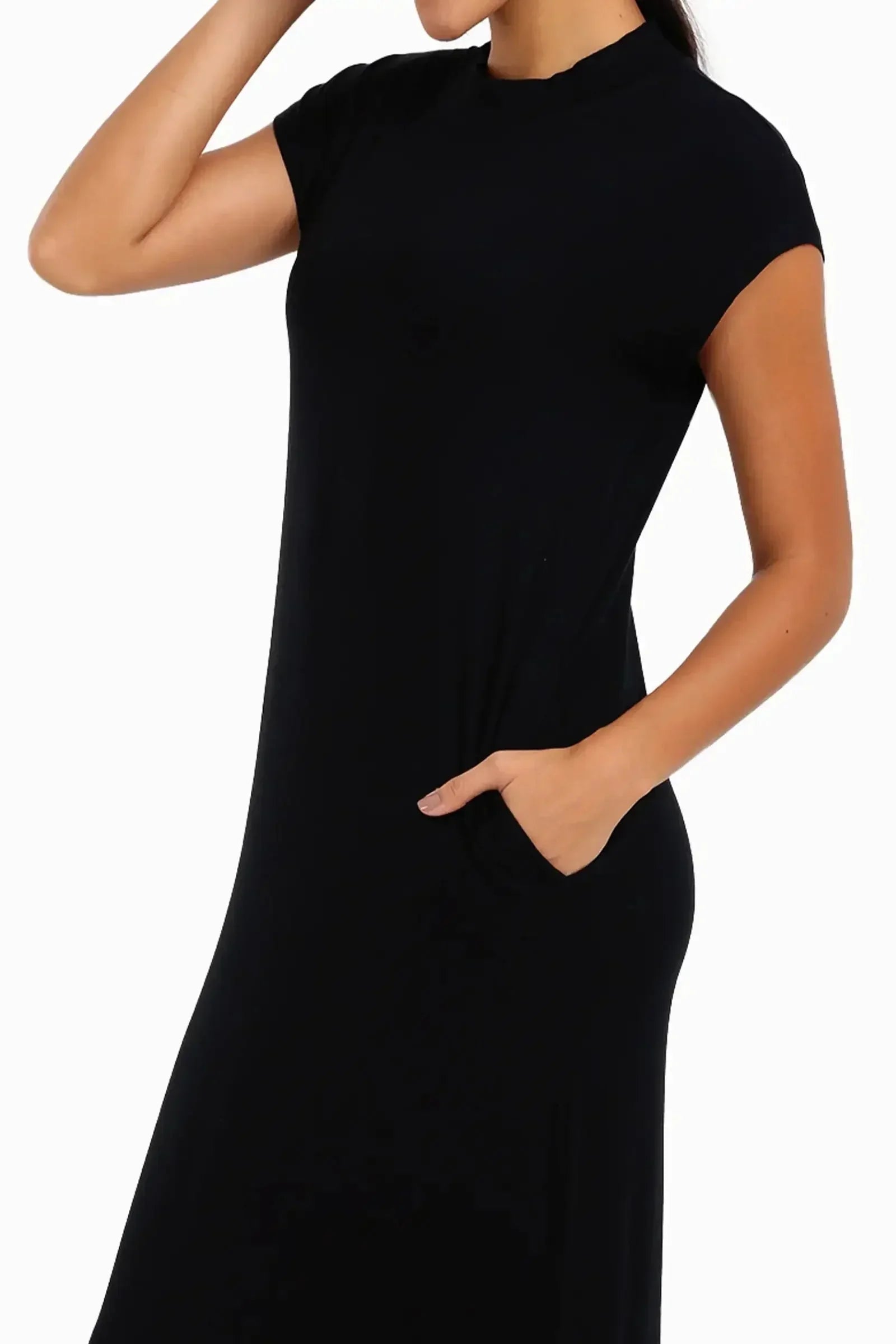 Carina - Casual Solid Pattern Dress 10